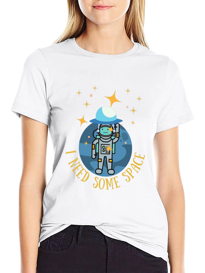 I Need Some Space Black T-Shirt