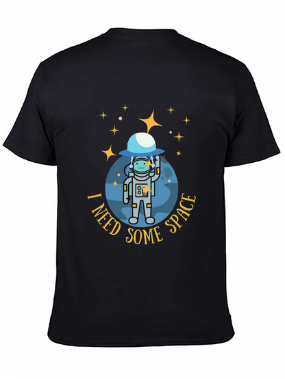 I Need Some Space Black T-Shirt