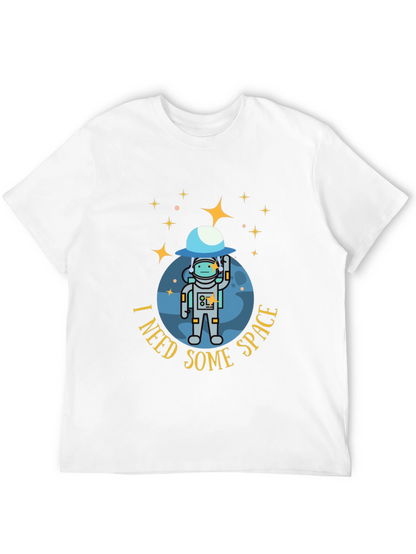 I Need Some Space Black T-Shirt