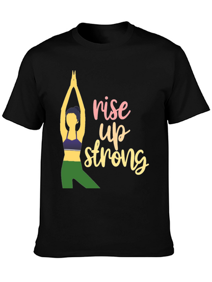 Rise Up Strong Yoga T-Shirt