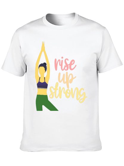 Rise Up Strong Yoga T-Shirt