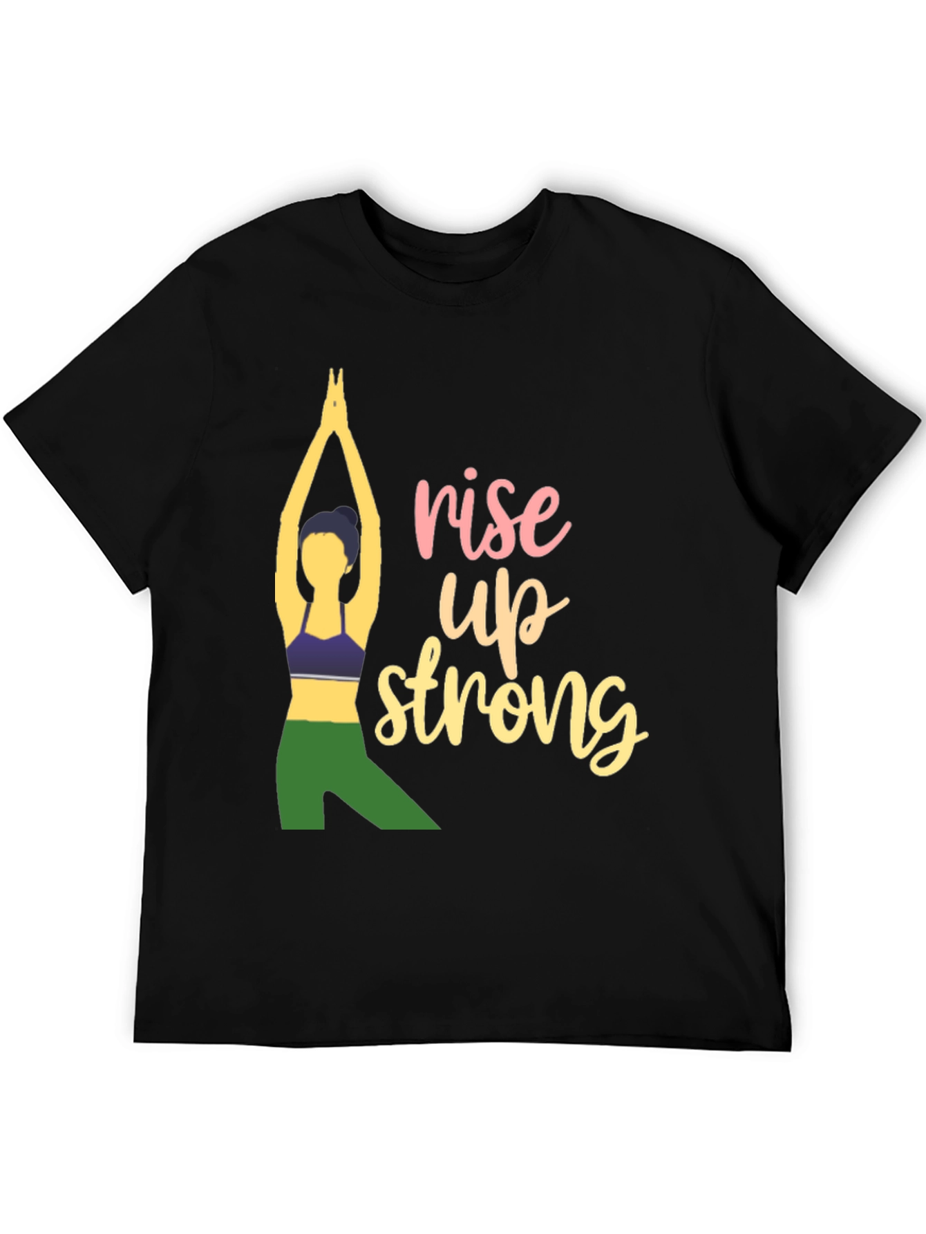 Rise Up Strong Yoga T-Shirt