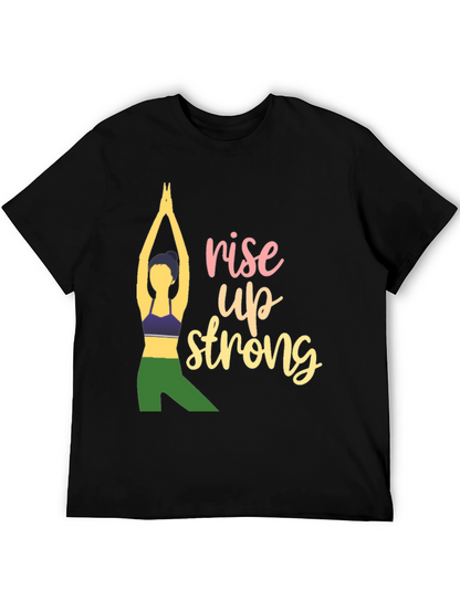 Rise Up Strong Yoga T-Shirt