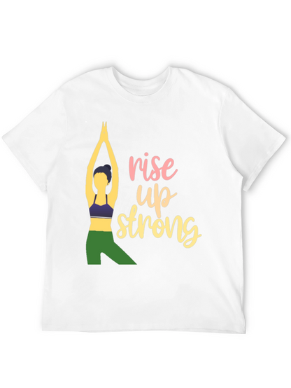 Rise Up Strong Yoga T-Shirt