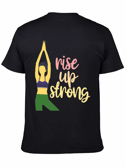 Rise Up Strong Yoga T-Shirt