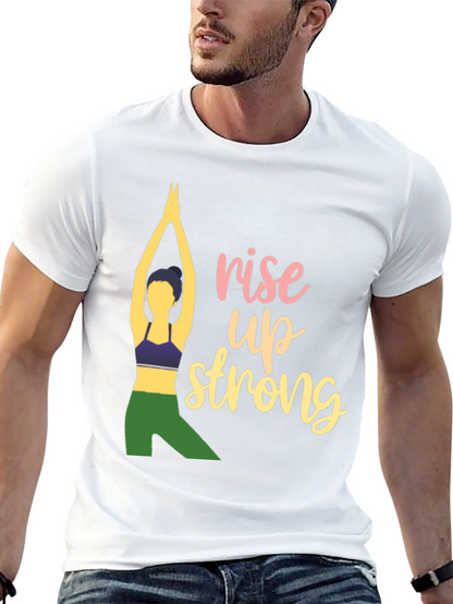 Rise Up Strong Yoga T-Shirt