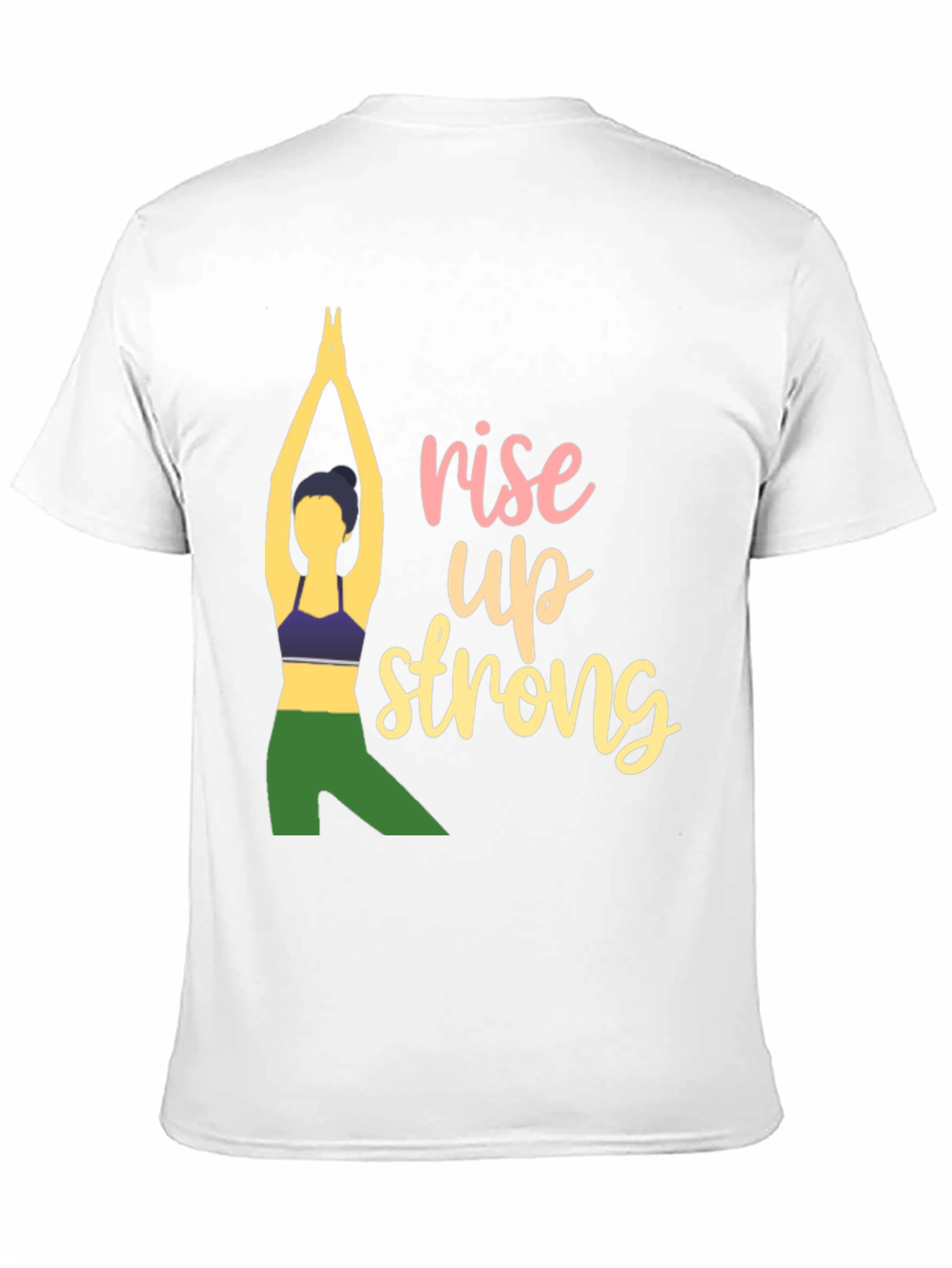 Rise Up Strong Yoga T-Shirt