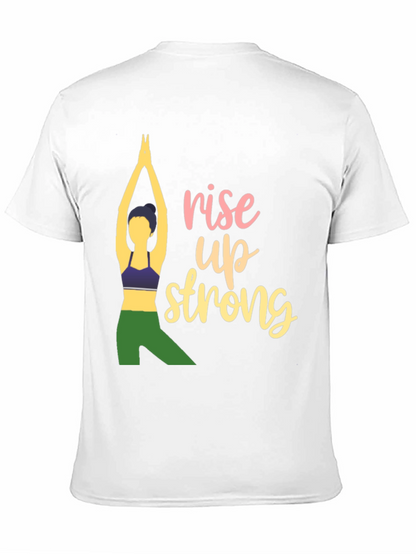 Rise Up Strong Yoga T-Shirt
