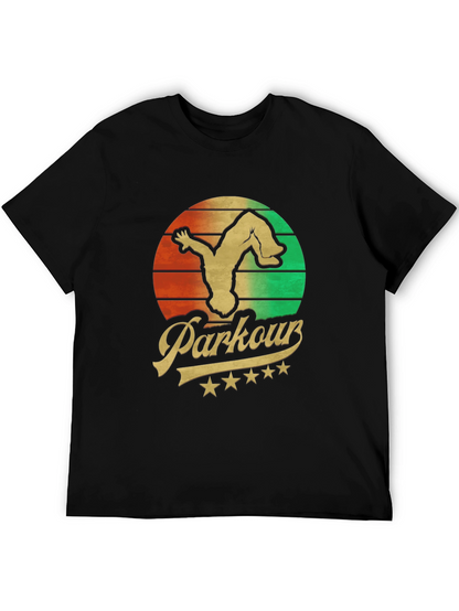 Parkour Retro T-Shirt - Urban Acrobatics Tee