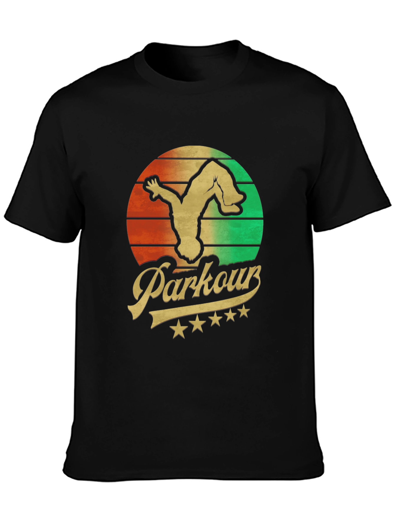 Parkour Retro T-Shirt - Urban Acrobatics Tee