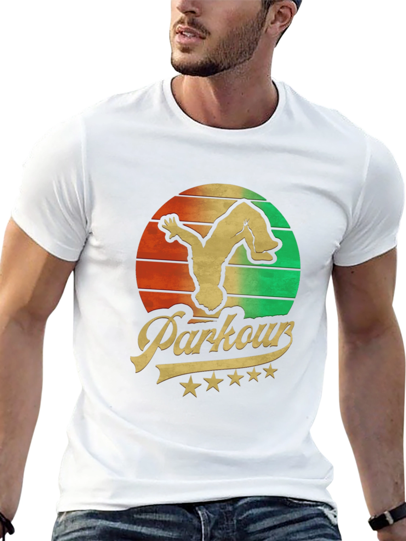 Parkour Retro T-Shirt - Urban Acrobatics Tee