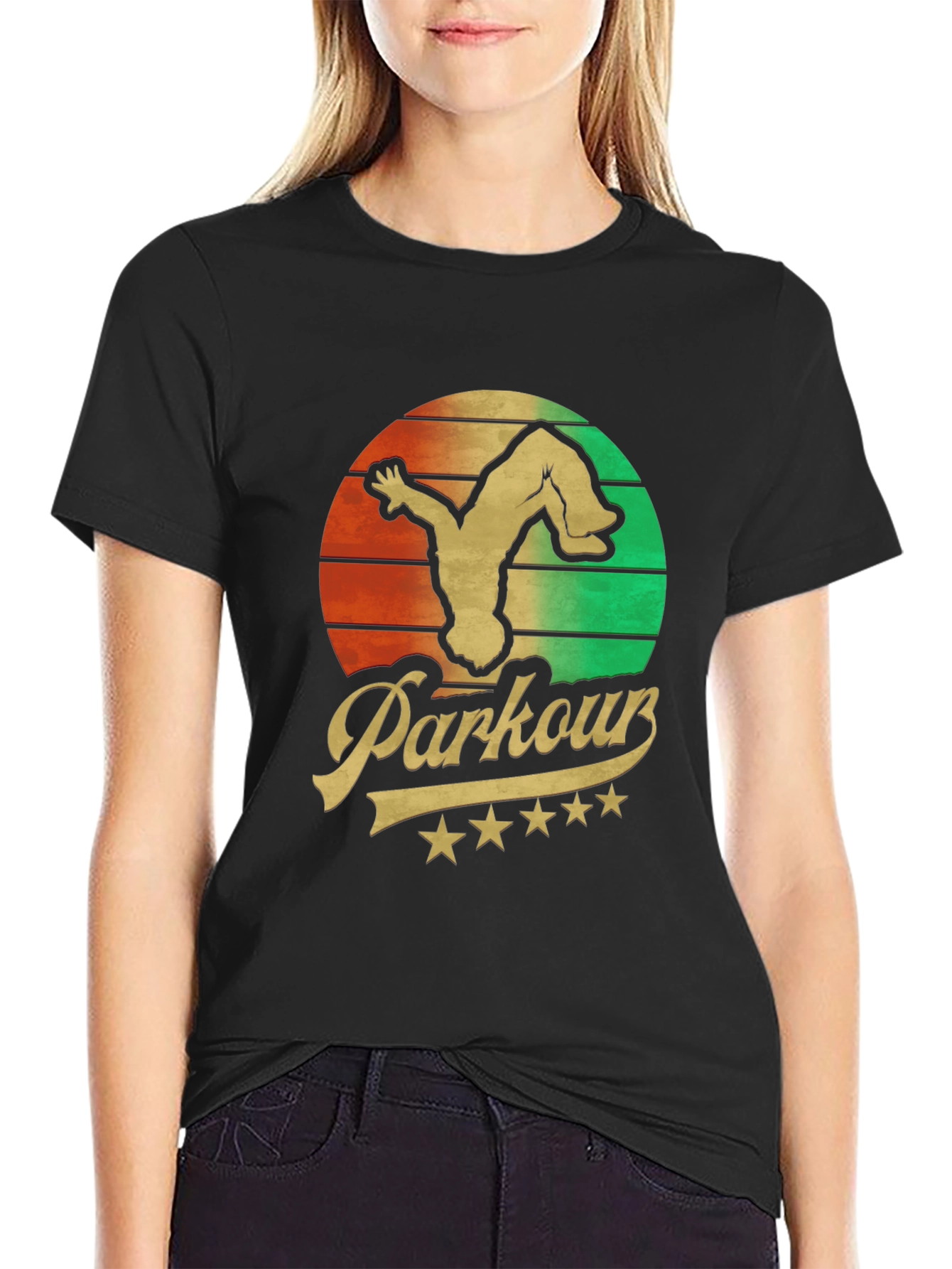 Parkour Retro T-Shirt - Urban Acrobatics Tee