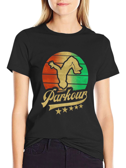 Parkour Retro T-Shirt - Urban Acrobatics Tee