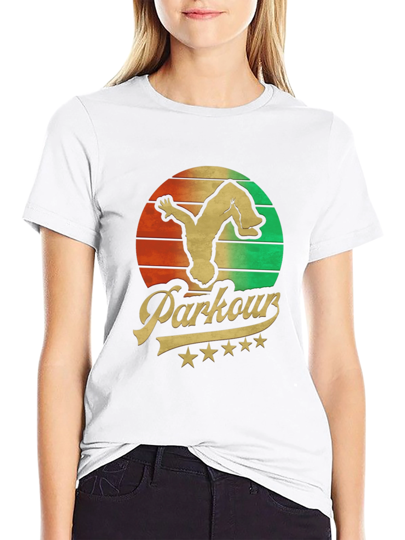Parkour Retro T-Shirt - Urban Acrobatics Tee