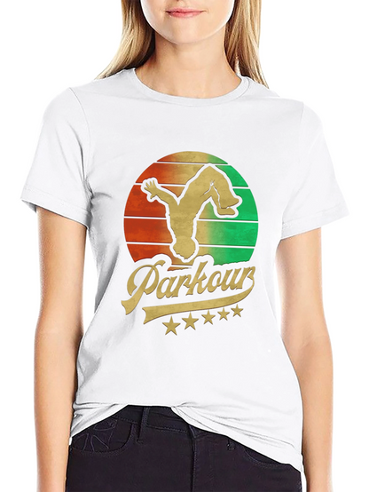 Parkour Retro T-Shirt - Urban Acrobatics Tee