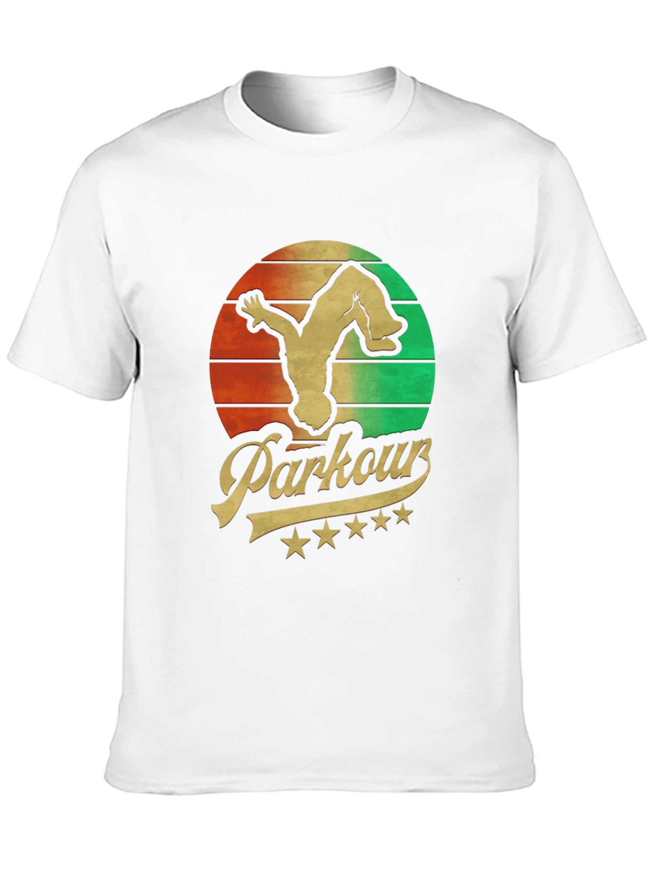 Parkour Retro T-Shirt - Urban Acrobatics Tee
