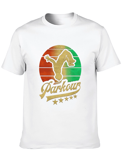 Parkour Retro T-Shirt - Urban Acrobatics Tee