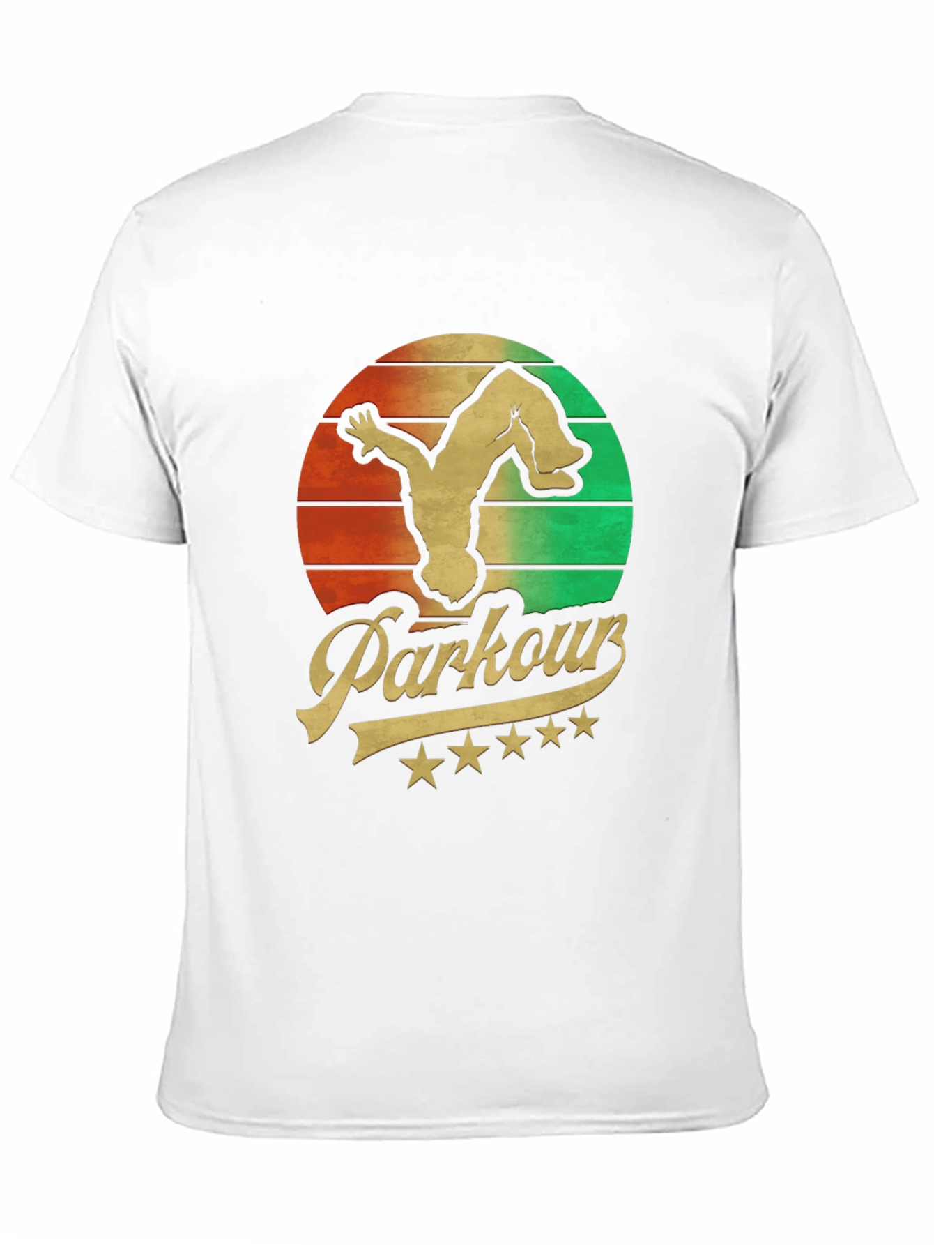 Parkour Retro T-Shirt - Urban Acrobatics Tee