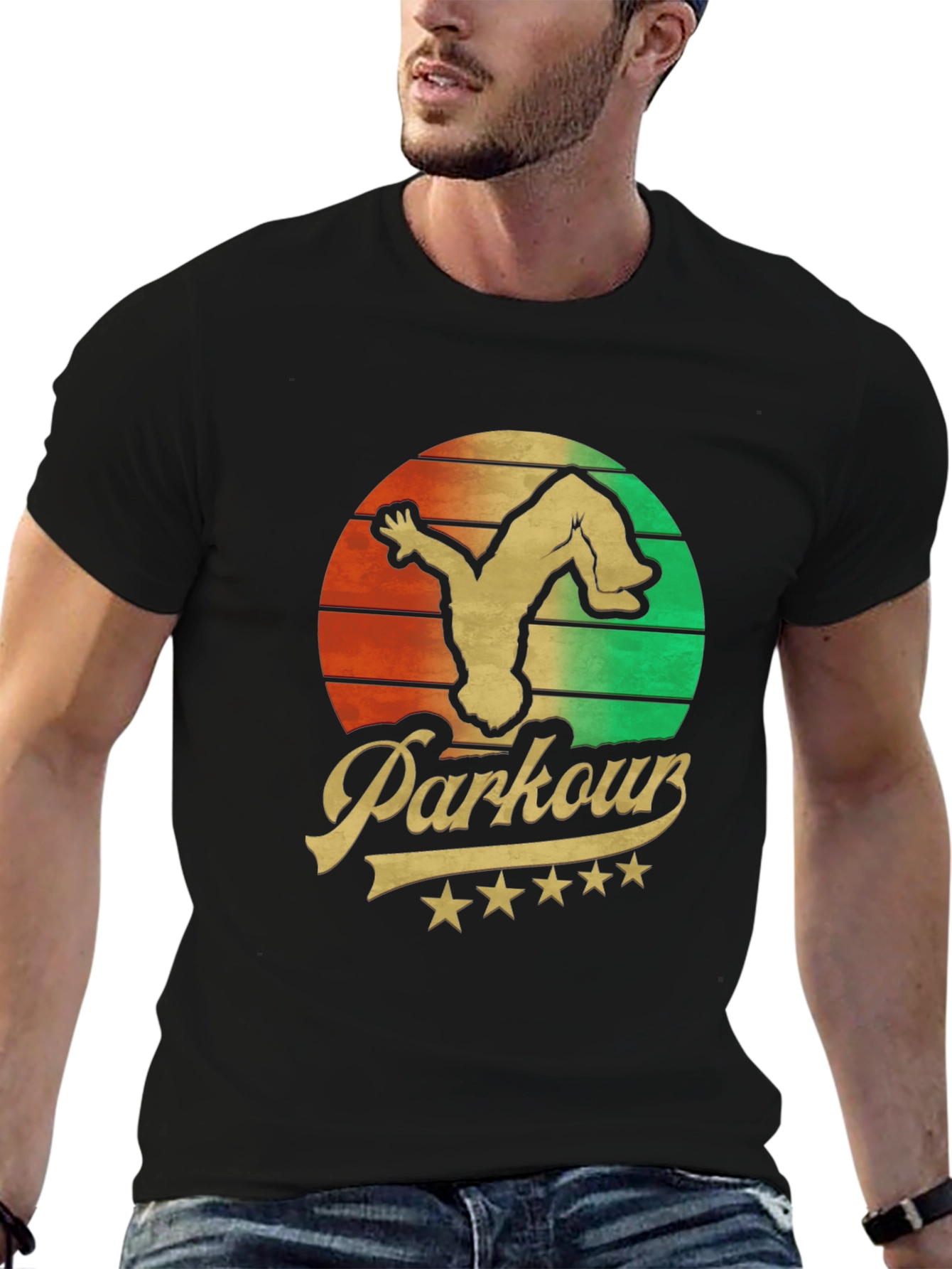 Parkour Retro T-Shirt - Urban Acrobatics Tee