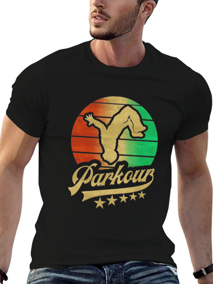 Parkour Retro T-Shirt - Urban Acrobatics Tee
