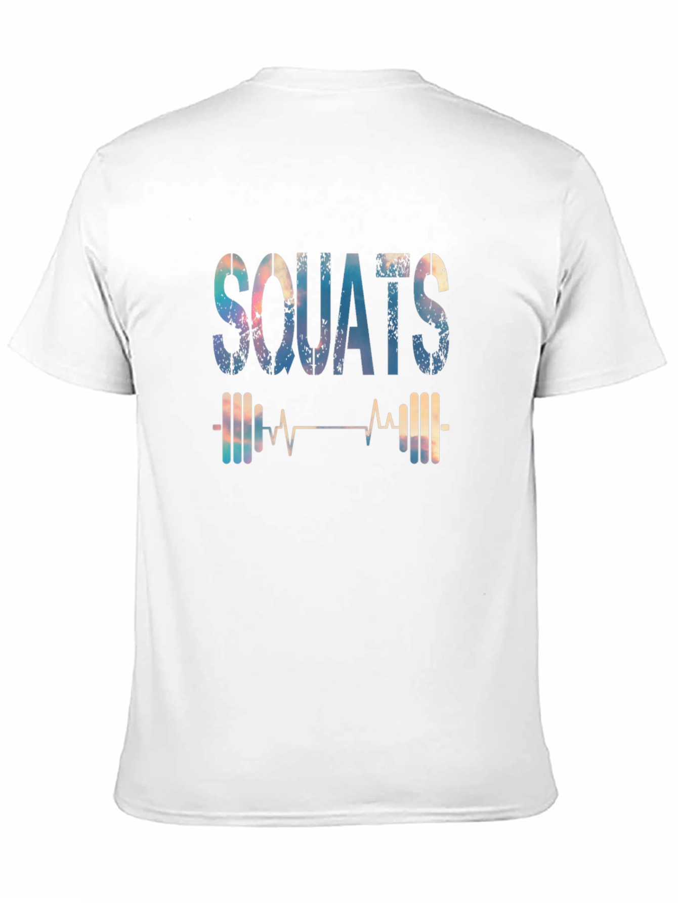Squats Heartbeat Graphic T-Shirt