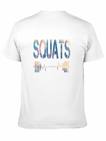 Squats Heartbeat Graphic T-Shirt