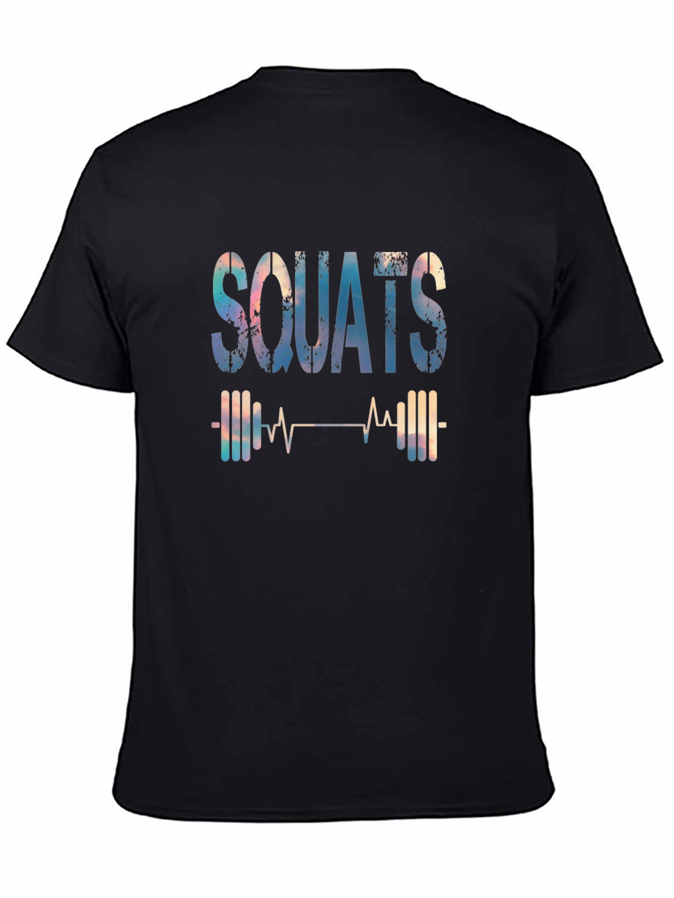 Squats Heartbeat Graphic T-Shirt