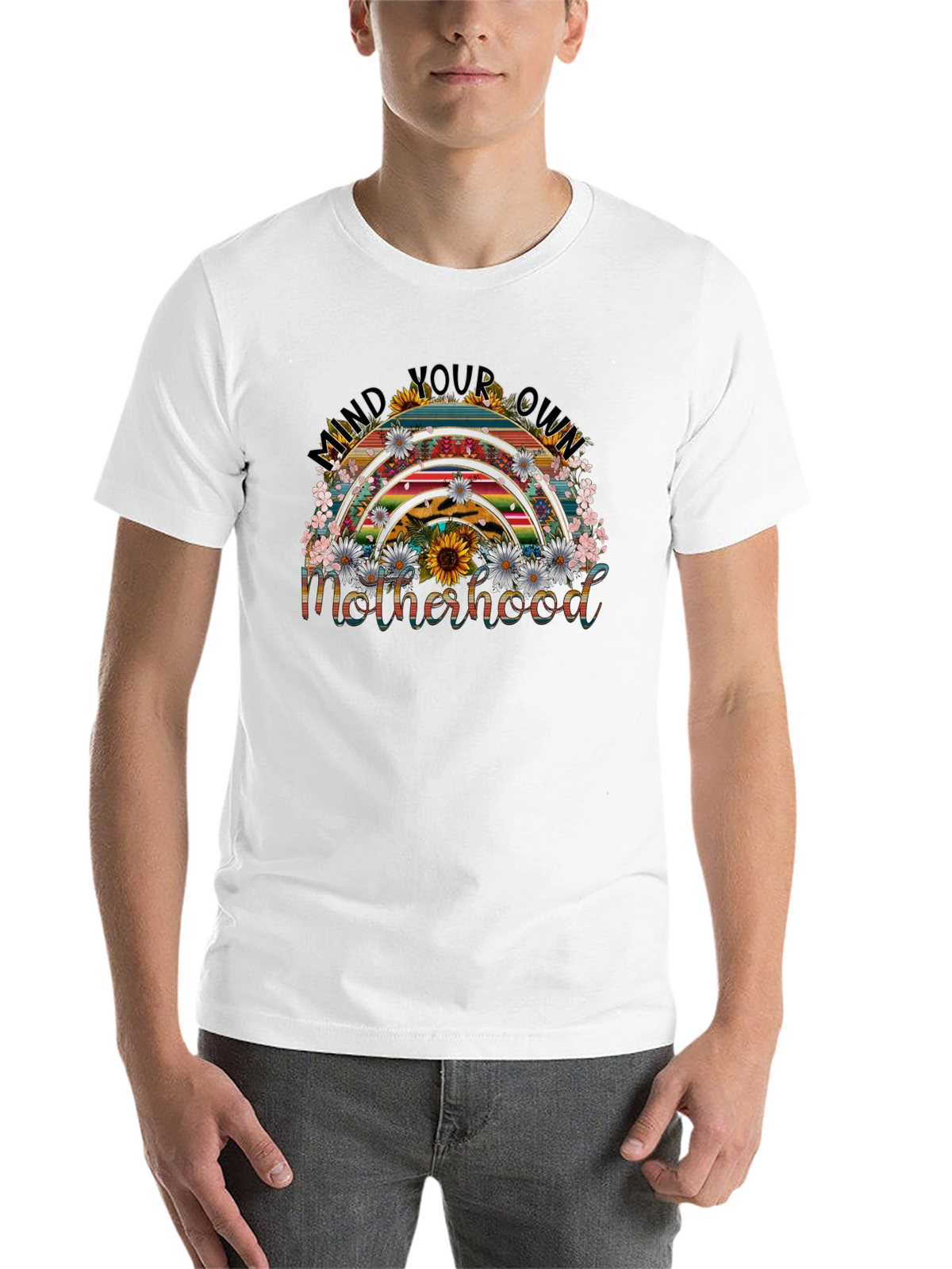 Mind Your Own Motherhood Rainbow T-Shirt