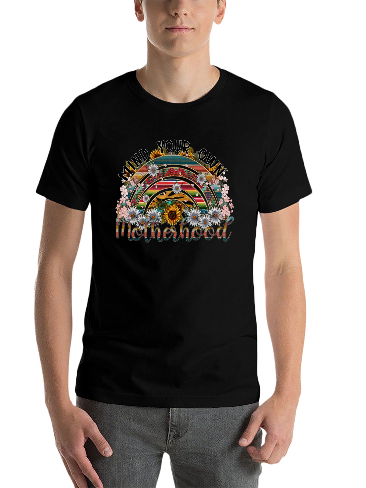 Mind Your Own Motherhood Rainbow T-Shirt