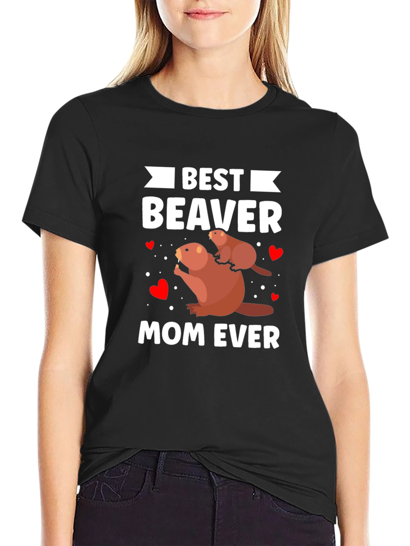 Best Beaver Mom Ever T-Shirt
