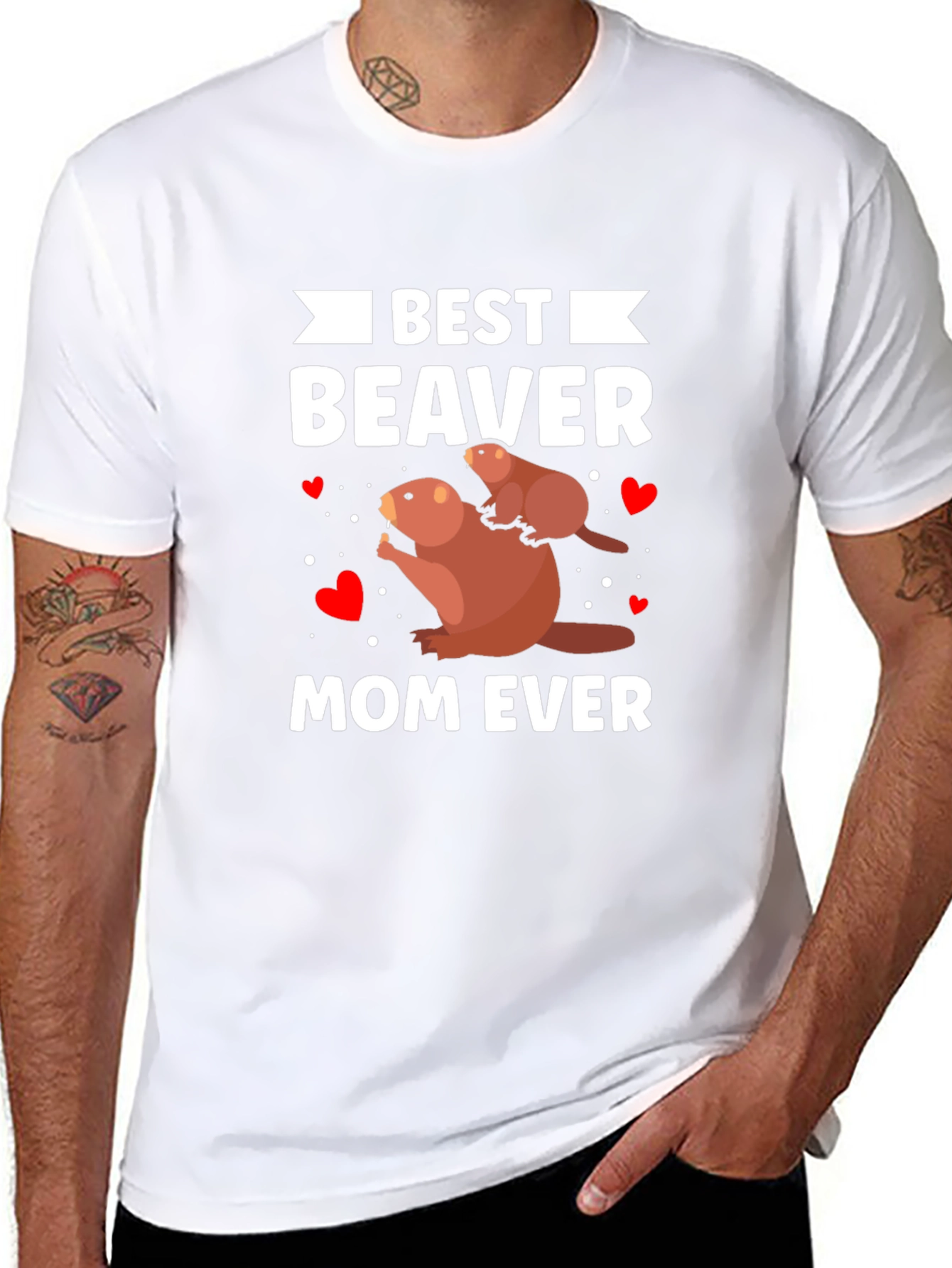 Best Beaver Mom Ever T-Shirt