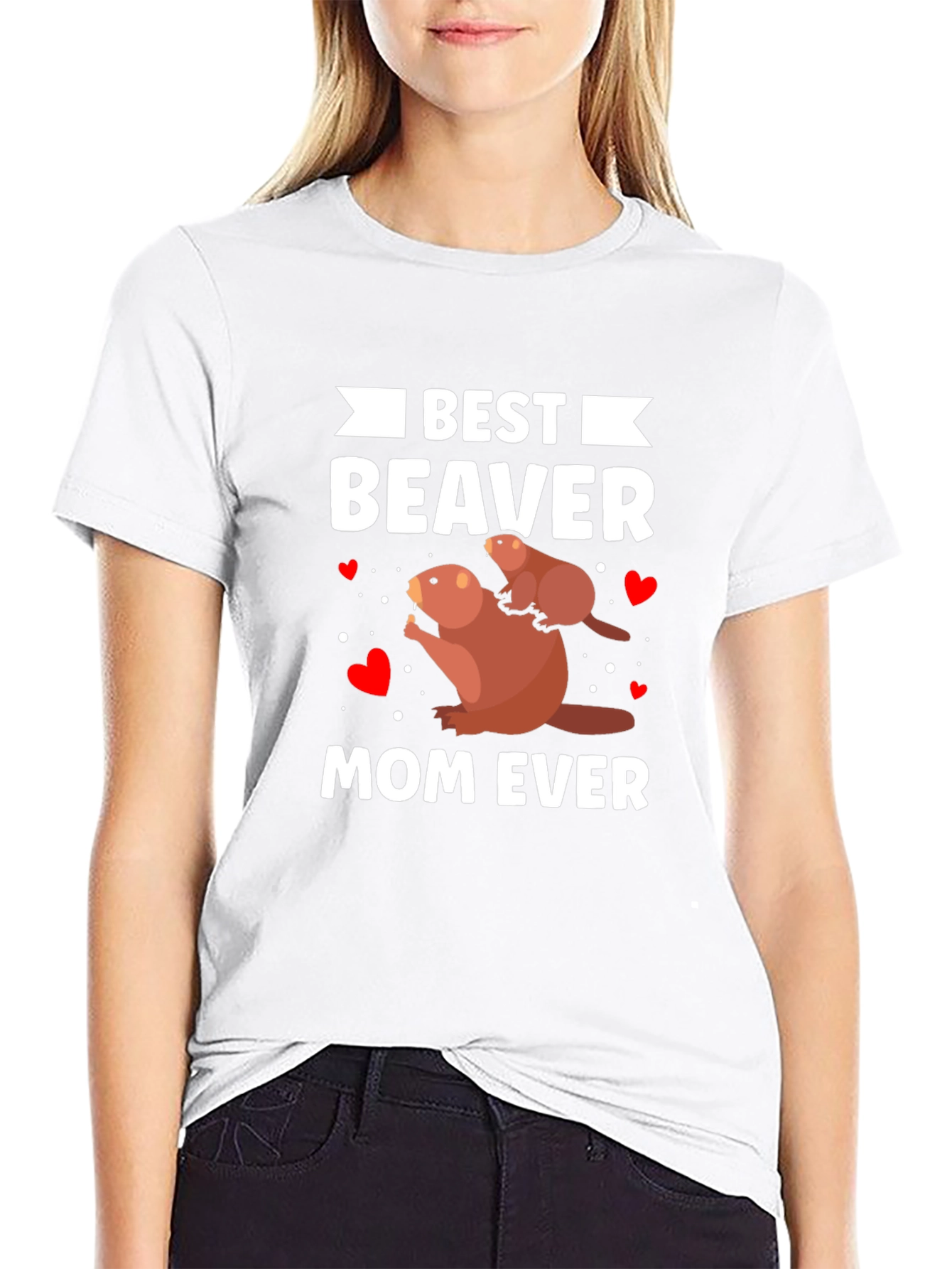 Best Beaver Mom Ever T-Shirt