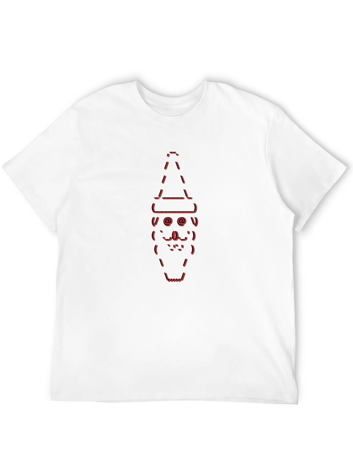 ASCII Santa T-Shirt - Fun Holiday Tee