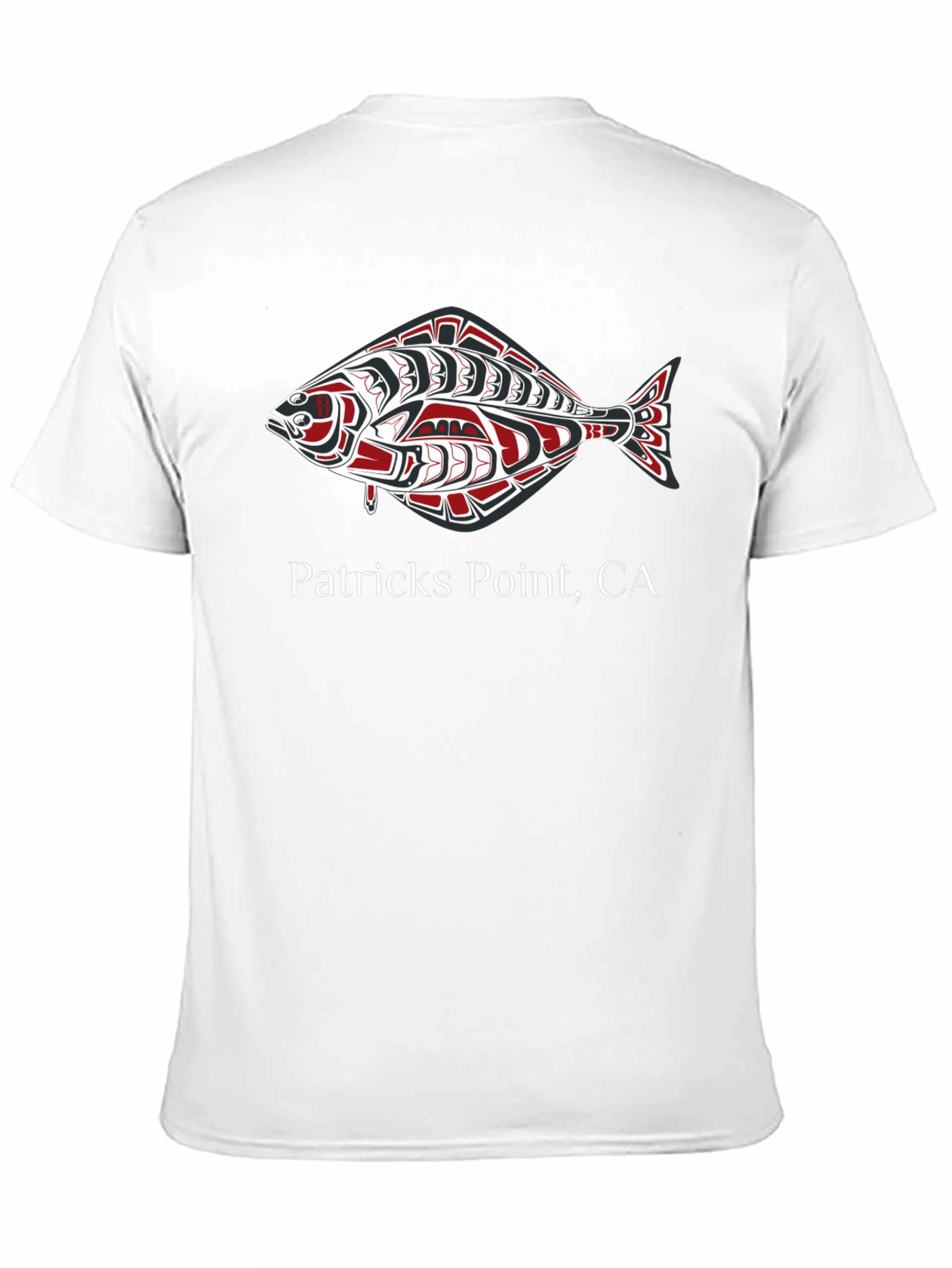Patricks Point CA Fish Graphic Tee