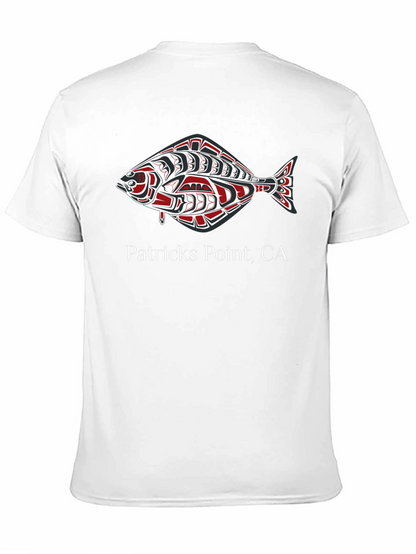 Patricks Point CA Fish Graphic Tee