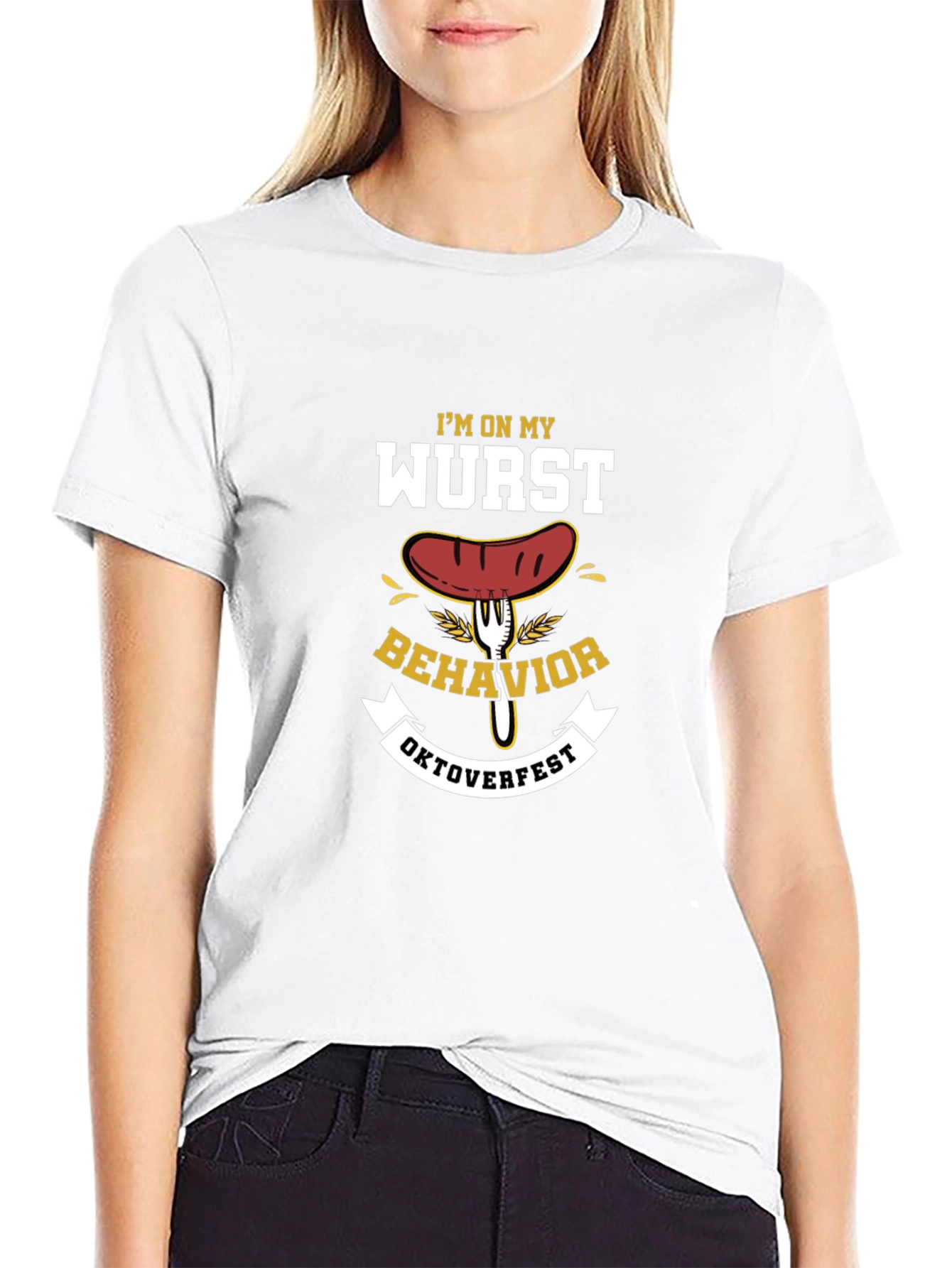 Wurst Behavior Oktoberfest T-Shirt