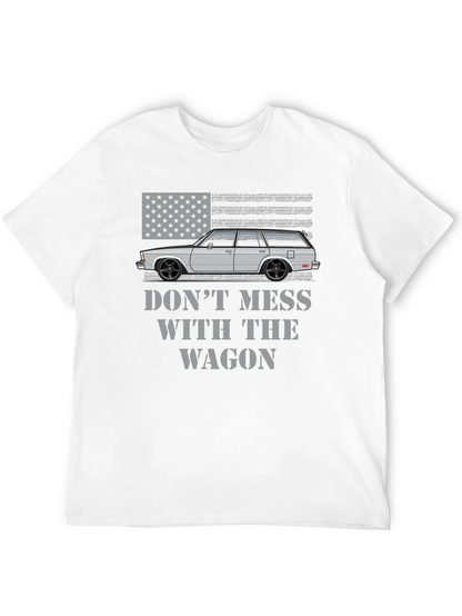 Dont Mess With The Wagon American Flag T-Shirt