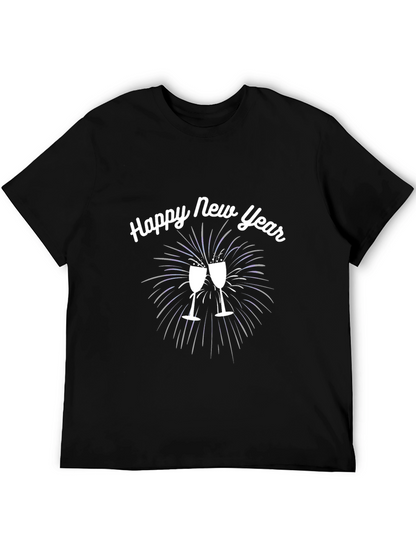 Happy New Year Celebration Graphic Tee