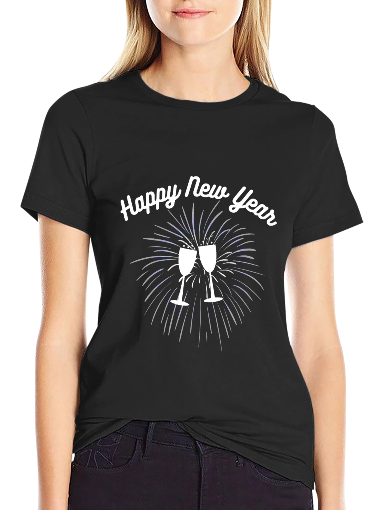 Happy New Year Celebration Graphic Tee