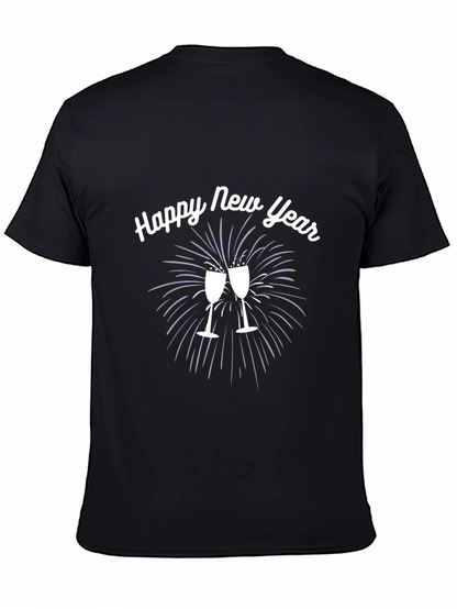 Happy New Year Celebration Graphic Tee