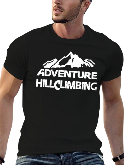 Adventure Hillclimbing Black Tee