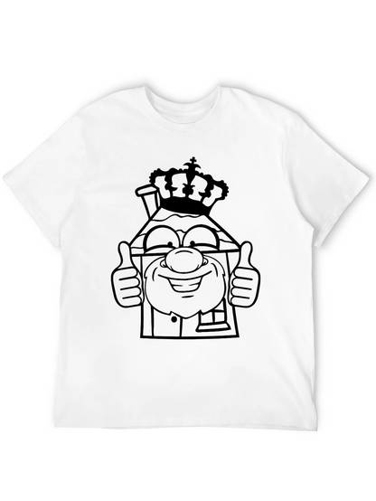 Crown House T-Shirt - Black Graphic Tee