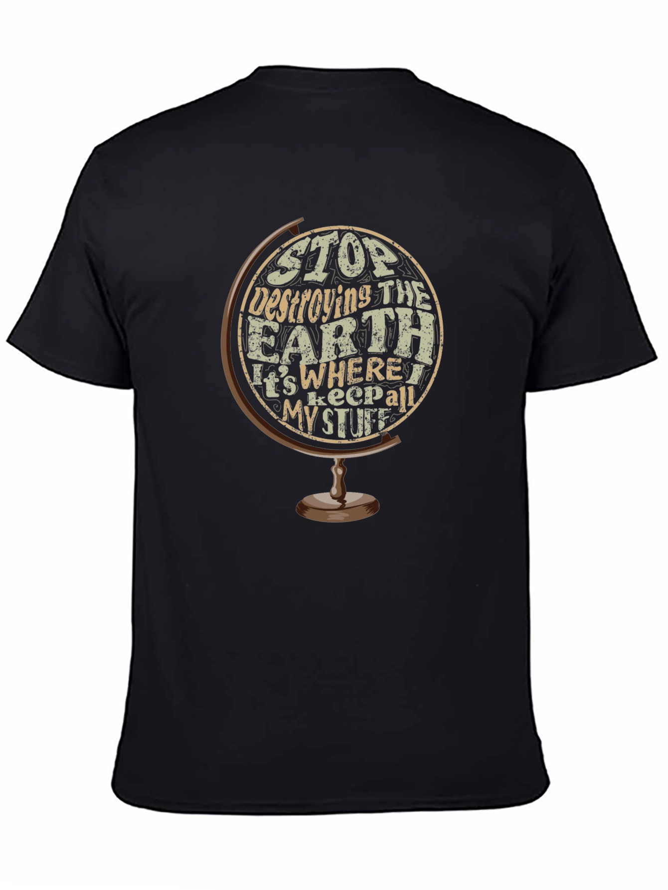 Stop Destroying Earth Graphic Tee