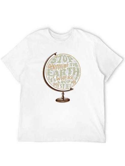 Stop Destroying Earth Graphic Tee