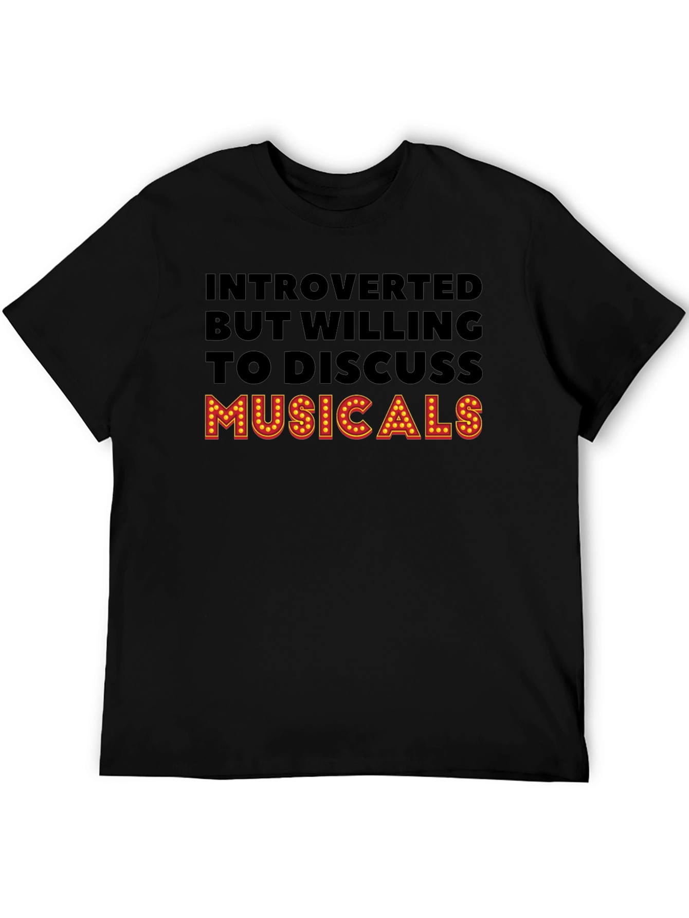 Introverted Musicals Graphic T-Shirt
