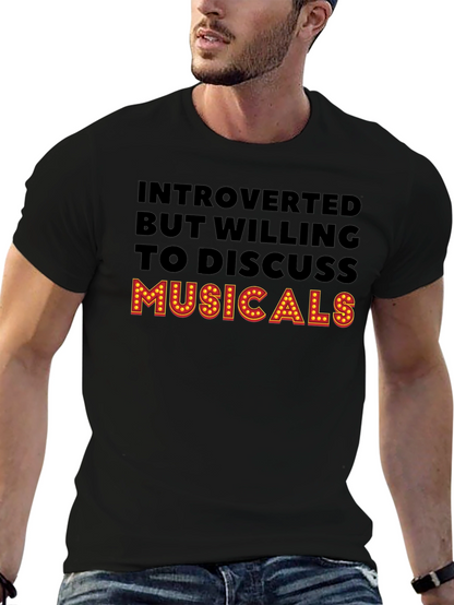 Introverted Musicals Graphic T-Shirt