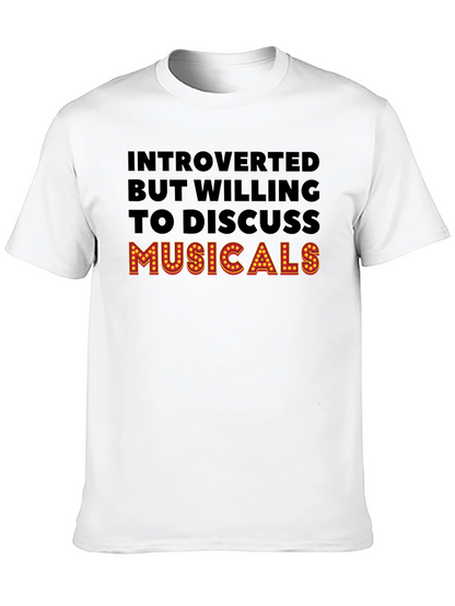Introverted Musicals Graphic T-Shirt