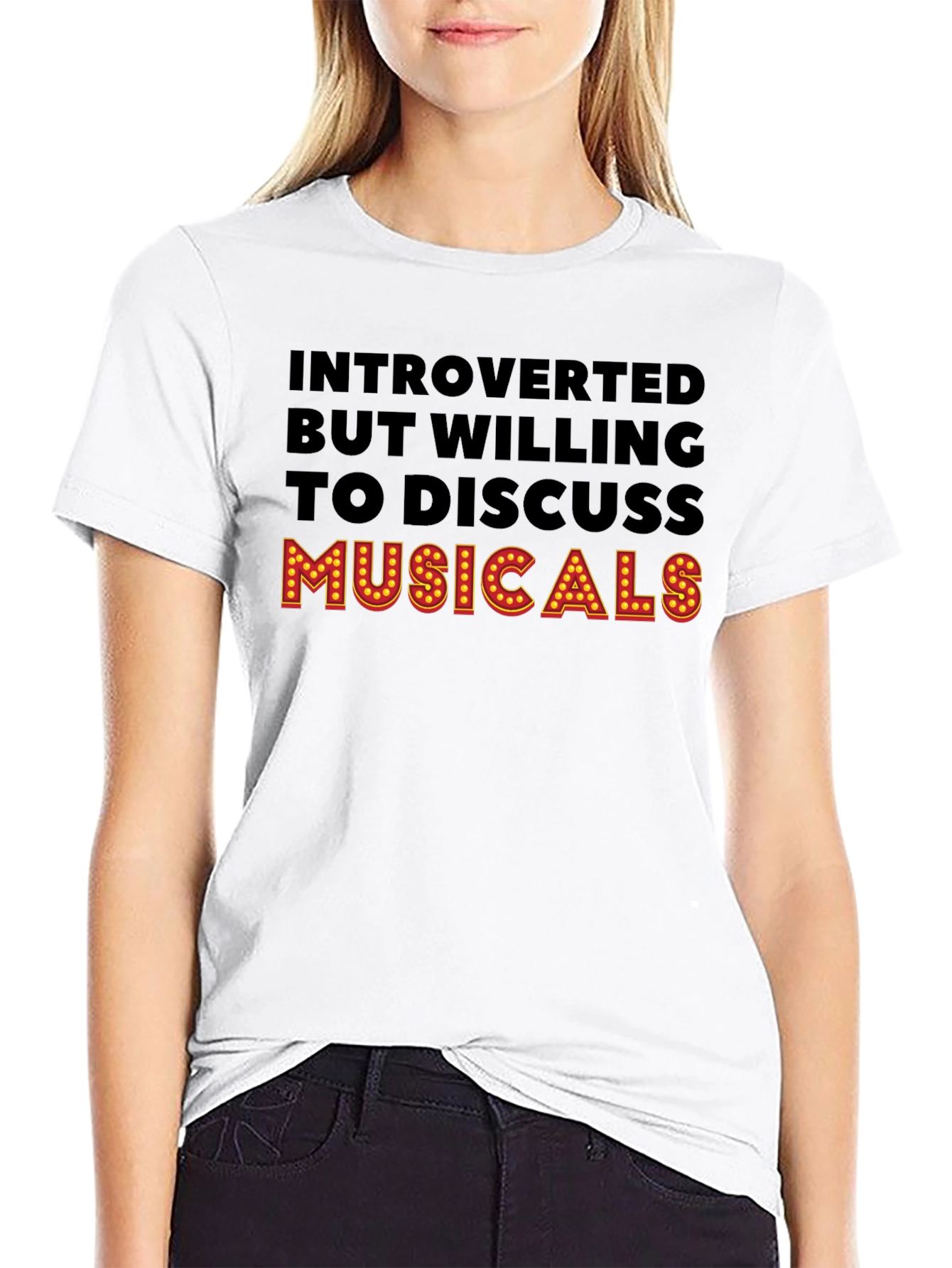Introverted Musicals Graphic T-Shirt