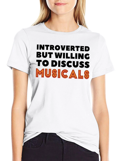 Introverted Musicals Graphic T-Shirt