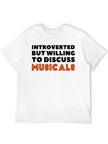 Introverted Musicals Graphic T-Shirt